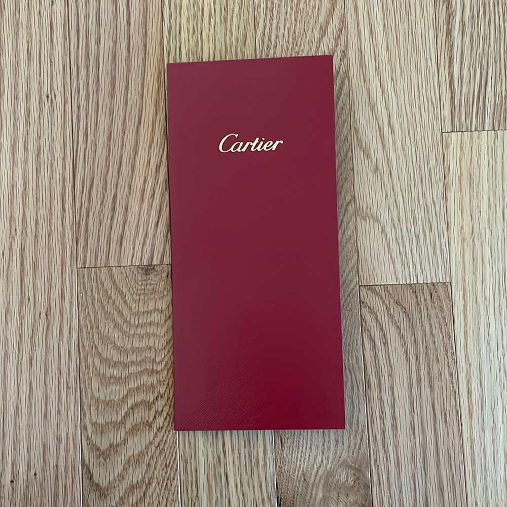 Cartier receipt holder